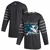 Sharks Blank Gray 2020 NHL All-Star Game Adidas Jersey,baseball caps,new era cap wholesale,wholesale hats